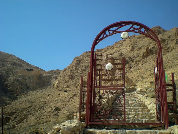 Monasterio de Deir Mar Musa al-Habashi Nebek, Siria . . — Foto de Stock