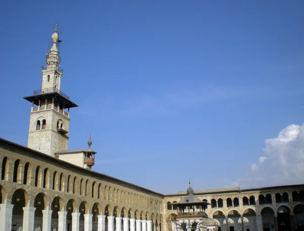 Síria. Damasco. Mesquita de Omíada (Grande Mesquita de Damasco ) — Fotografia de Stock