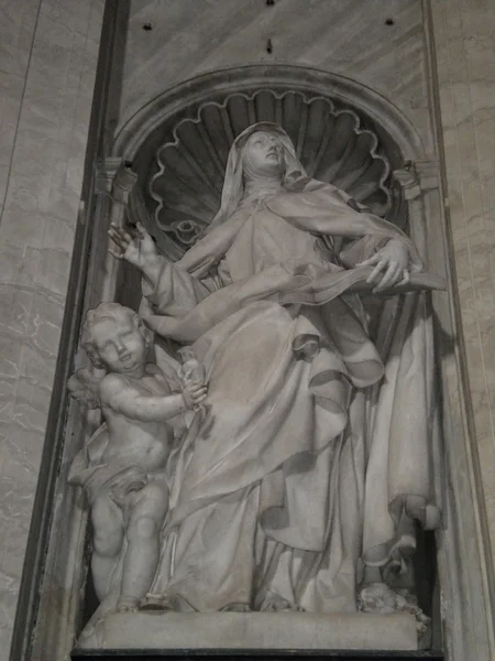 Basílica de São Pedro, Praça de São Pedro, Cidade do Vaticano — Fotografia de Stock