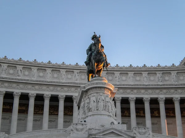 Monumento nazionale a vittorio emanuele II — Zdjęcie stockowe