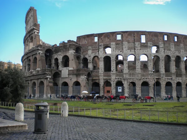 Colosseo - colosseum - Roma - İtalya — Stok fotoğraf