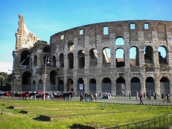 Colosseo - colosseum - Roma - İtalya — Stok fotoğraf