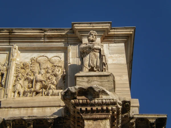コンスタンティヌス （コンスタンティンのアーチ）、ローマ、イタリア — ストック写真