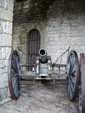Rocca san marino Cumhuriyeti en eski kale, della guaita