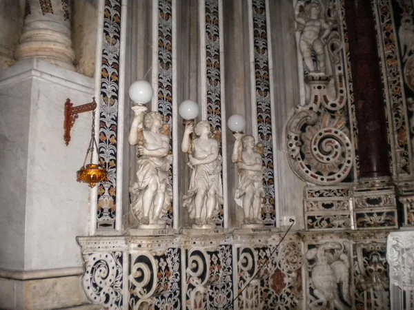 Catedral de Monreale em Palermo, Sicília — Fotografia de Stock