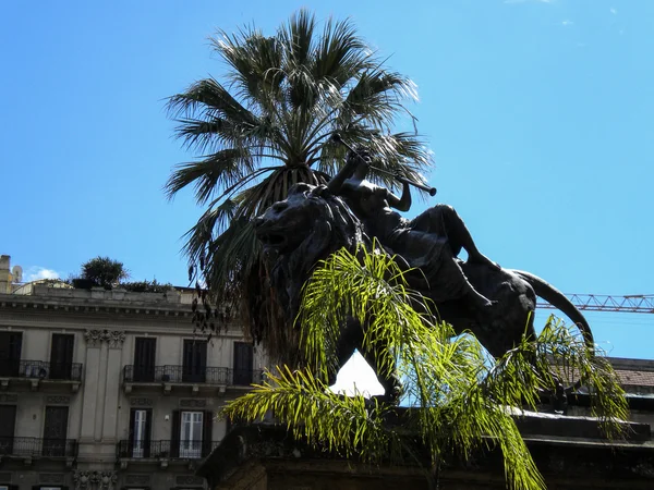 Divadlo massimo (palermo, Sicílie) — Stock fotografie