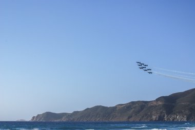 İtalyan gösteri ekibi frecce tricolori
