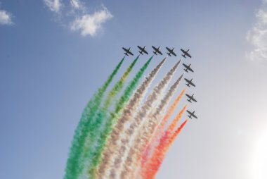 İtalyan gösteri ekibi frecce tricolori