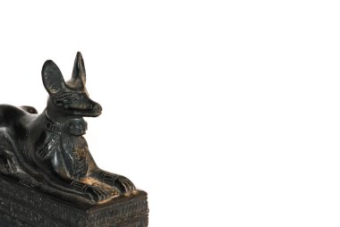 Mısır tanrısı jakal başlı anubis 3D