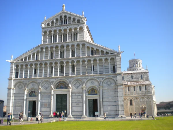 Pisa, piazza dei miracoli — Stock fotografie