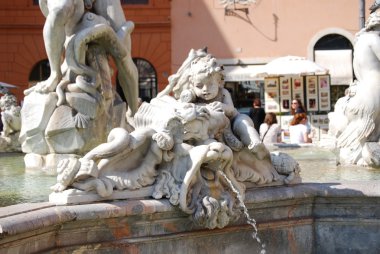 Neptün Çeşmesi, Roma, İtalya