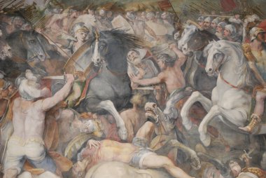 Bir Roma capitoline müzelerinin oda içinde