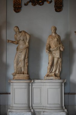 Bir Roma capitoline müzelerinin oda içinde