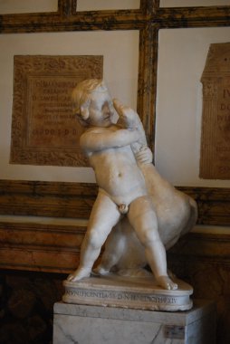 Bir Roma capitoline müzelerinin oda içinde