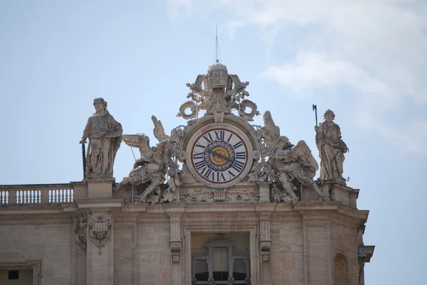 Basílica de São Pedro, Praça de São Pedro, Cidade do Vaticano — Fotografia de Stock