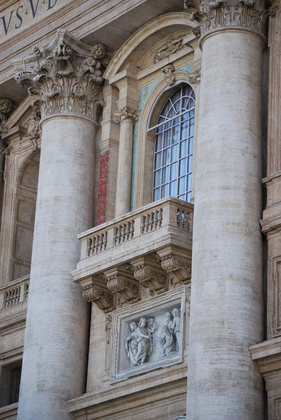Bazylika św. Piotra, Plac św. Piotra, Watykan — Zdjęcie stockowe