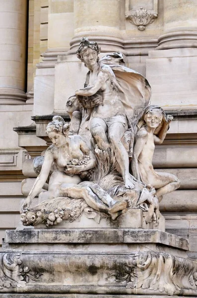 Velmi Slavné Petit Palais Museum Paříži — Stock fotografie