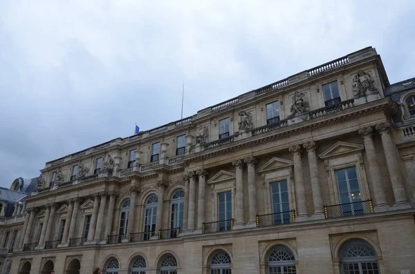 Jardin Palais Royal Stadt Paris Frankreich — Stockfoto