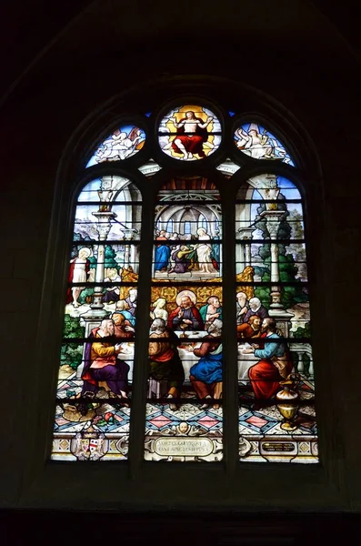 Paroisse Saint Tienne Mont 巴黎天主教堂 — 图库照片