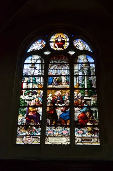 Paroisse Saint Tienne Mont Igreja Católica Paris — Fotografia de Stock