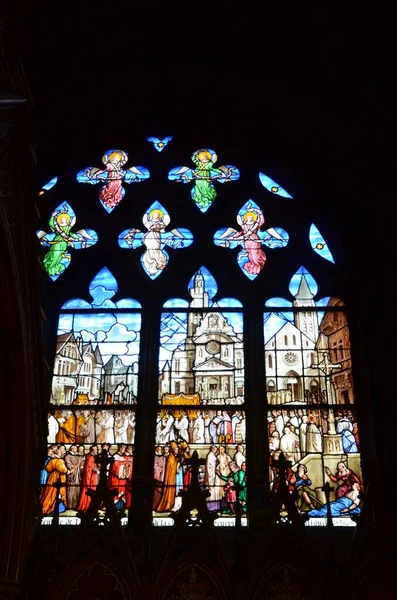 Paroisse Saint Tienne Mont Igreja Católica Paris — Fotografia de Stock