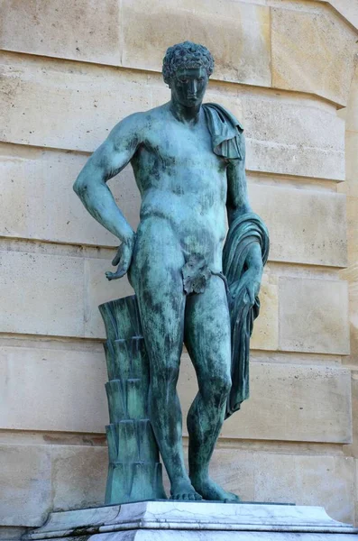 Statue Gardens Versailles Palace Paris France — Stock Fotó