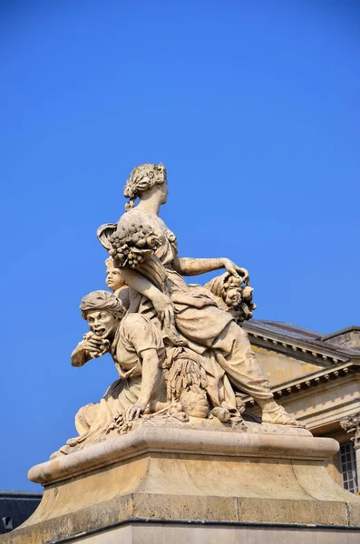 Architectural Fragments Famous Versailles Palace Paris France — Fotografia de Stock