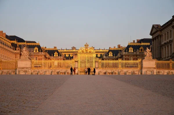 Architectural Fragments Famous Versailles Palace Paris France — стоковое фото
