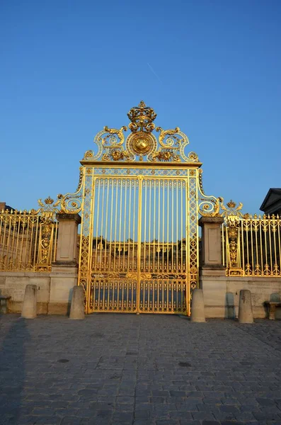 Architectural Fragments Famous Versailles Palace Paris France — стоковое фото