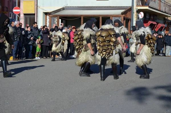 Teulada Sardinia Traditional Masks Sardinia — стоковое фото