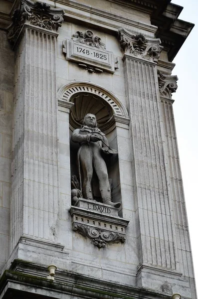Fasada Ratusza Paryżu Francja — Zdjęcie stockowe