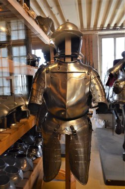 Napolyon 'un Fransa' daki mezarının içinde bulunan Invalides Oteli (Invalids Ulusal Konutu)