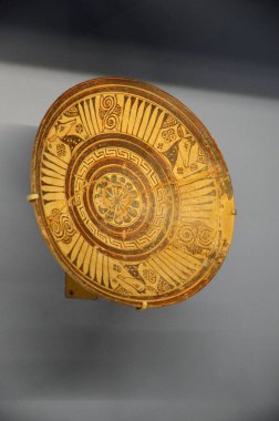 Paris, Fransa 03.25.2017: Paris 'in ünlü bir müzesinin içi