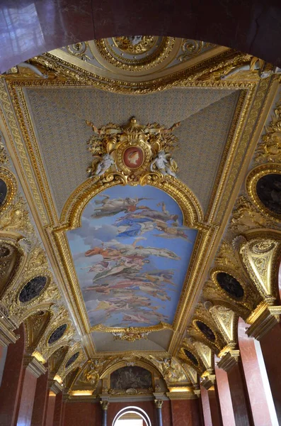 Parijs Frankrijk 2017 Interieur Van Een Beroemd Museum Parijs — Stockfoto