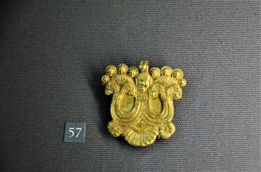 Paris, Fransa 03.25.2017: Paris 'in ünlü bir müzesinin içi
