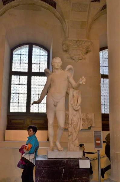 Paris France 2017 Intérieur Célèbre Musée Paris — Photo