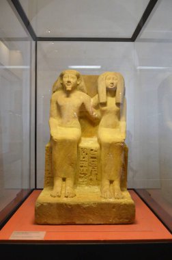 Paris, Fransa 03.25.2017: Paris 'in ünlü bir müzesinin içi