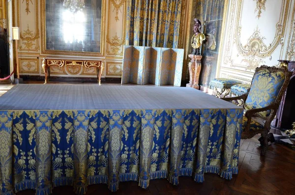 Versalles Francia 2017 Interior Del Castillo Versalles Palacio Versalles Cerca — Foto de Stock