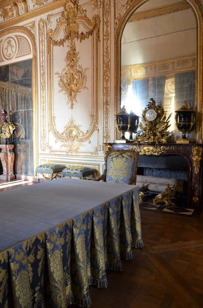 Versailles, France - 03.26.2017: Interior of Chateau de Versailles (Palace of Versailles) near Paris