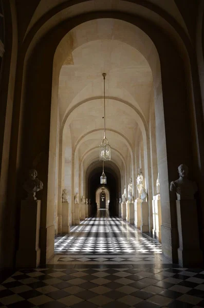 Versailles, France - 03.26.2017: Interior of Chateau de Versailles (Palace of Versailles) near Paris