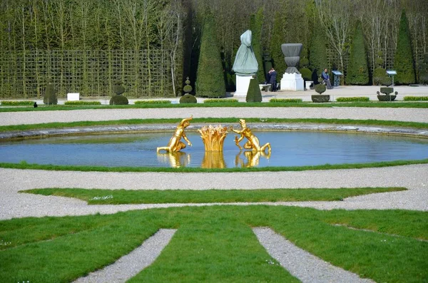 Paris France 2017 Gardens Palace Versailles — Foto Stock