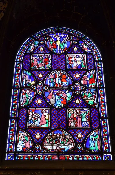 Paris França 2017 Grande Igreja Gótica Saint Germain Auxerrois Paris — Fotografia de Stock