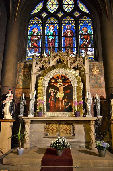 Parijs Frankrijk 2017 Grote Gotische Kerk Van Saint Germain Auxerrois — Stockfoto