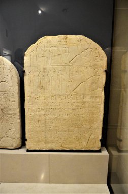 Paris, Fransa 03.25.2017: Paris 'in ünlü bir müzesinin içi