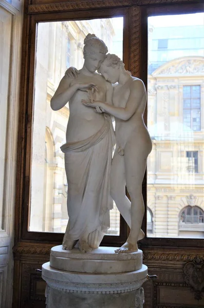 París Francia 2017 Interior Famoso Museo París —  Fotos de Stock