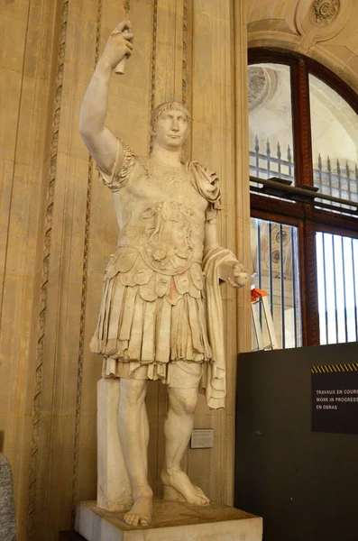 Paris França 2017 Interior Famoso Museu Paris — Fotografia de Stock