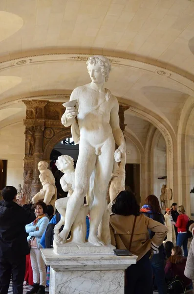 Paris França 2017 Interior Famoso Museu Paris — Fotografia de Stock