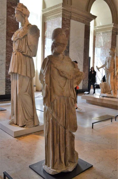 París Francia 2017 Interior Famoso Museo París —  Fotos de Stock