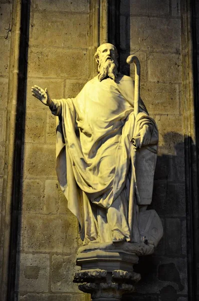 Paris Frankreich 2017 Innenraum Der Kathedrale Notre Dame — Stockfoto
