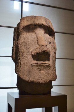 Paris, Fransa 03.25.2017: Paris 'in ünlü bir müzesinin içi
